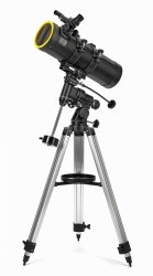 Bresser Spica 130/1000 EQ3 – Teleskop zwierciadlany z adapterem do smartfonów
