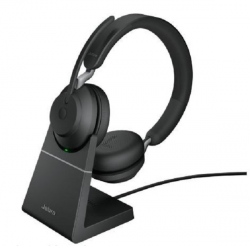 Słuchawki bezprzewodowe JABRA Evolve2 65 Stand Link380c MS Stereo (Czarny)