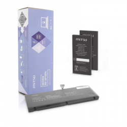 Bateria MITSU do Apple seria MacBook 15 MC721LL/A, MC723LL/A, MD103LL/A, MD104LL/A, MD318LL/A, MD322LL/A, seria Macbook Pro 15.4