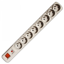 Listwa zasilająca ACAR S8 Szary 5 m ALP-ACARS8------15