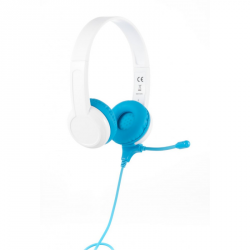 Słuchawki z Mikrofonem dla Dzieci 3+ 85dB StudyBuddy Blue