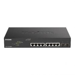 D-Link Przelacznik 10-Port Layer2 PoE+Gigabit Smart Switch