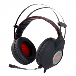 Słuchawki z mikrofonem ESPERANZA EGH440 Czarno-czerwony
