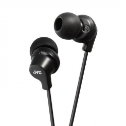 Słuchawki douszne JVC HA-FX10 Czarny (1.2m /Przewodowe wtyk/Czarny)