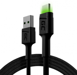 Kabel USB GREEN CELL USB typ C 1.2