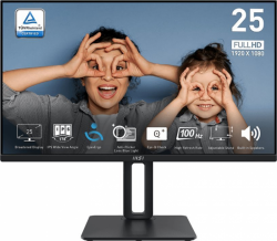 Monitor MSI PRO MP251P (24.5 /IPS /100Hz /1920 x 1080 /Czarny)