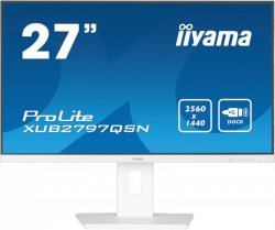 Monitor IIYAMA XUB2797QSN-W1 (27 /IPS /60Hz /2560 x 1440 /Biały)