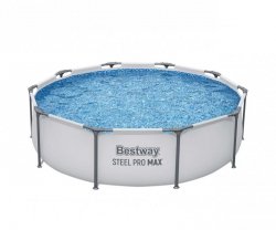 Bestway 56406 Basen stelażowy Steel Pro Max okrągły 3.05m x 76cm