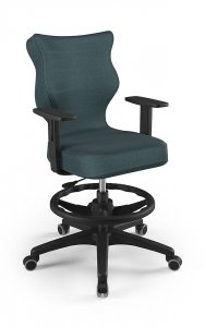 Krzesło młodzieżowe Entelo - Duo czarny Monolith 08 rozmiar 5 WK+P