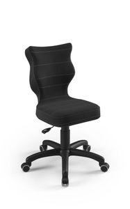 Krzesło dziecięce Entelo - Petit Czarny Velvet 24 rozmiar 4