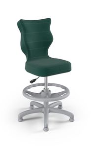 Krzesło dziecięce Entelo - Petit Szary Velvet 17 rozmiar 3 WK+P