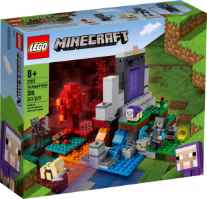 Lego Minecraft 21172 Klocki Minecraft - Zniszczony portal