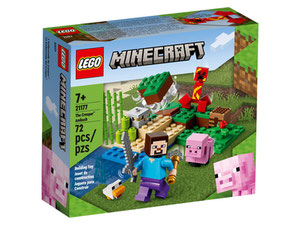 LEGO Minecraft Zasadzka Creepera Zasadzka Creepera 21177