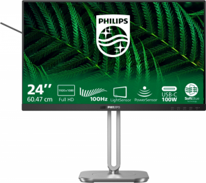 Monitor PHILIPS 24B2G5301/00 (23.8 /IPS /1920 x 1080 /Czarno-srebrny)