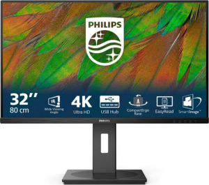 Monitor PHILIPS 32B1N3800/00 (31.5 /VA /60Hz /3840 x 2160 /Czarny)