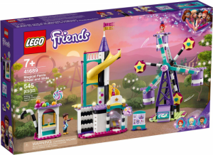 Lego Friends 41689 Klocki Friends - Magiczny diabelski młyn i zjeżdżalnia