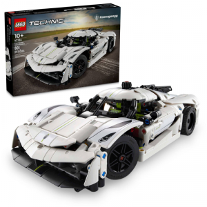 LEGO Technic Biały hipersamochód Koenigsegg Jesko Absolut 42184