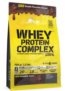 Whey Protein Complex 100%  (worek) 700g double chocolate