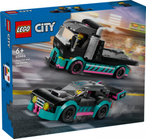LEGO® 60406 City - Samochód wyścigowy i laweta