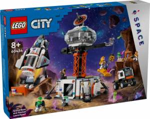 LEGO CITY SPACE Stacja kosmiczna i stanowisko startowe rakiety 60434