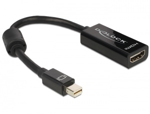 Adapter DELOCK Mini Displayport 1.1 (M) - HDMI (F) Mini DisplayPort - HDMI 65099