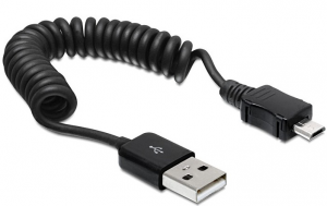 Kabel USB DELOCK micro B 0.2-0.6