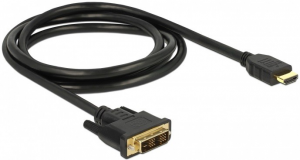 DELOCK 85583 1.5m /s1x DVI (18+1) 1x HDMI-A (19-pin)