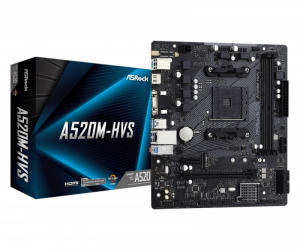 Płyta główna ASROCK A520M-HVS (Socket AM4 /micro ATX)