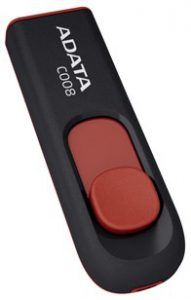 Pendrive (Pamięć USB) A-DATA 64 GB USB 2.0 Czarno-czerwony