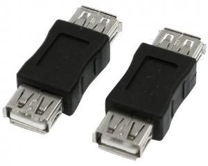 Adapter AKYGA USB 2.0 - USB 2.0 AK-AD-06 USB 2.0 Typ A (gniazdo) - USB 2.0 Typ A (gniazdo)