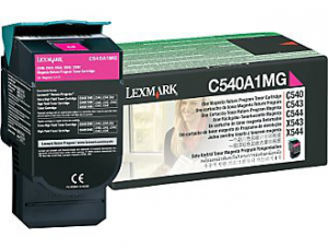 Kaseta z tonerem LEXMARK Optra C540 Magenta C540A1MG