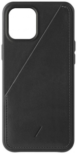 Native Union Card - skórzana obudowa ochronna do iPhone 12 Pro Max (czarna)
