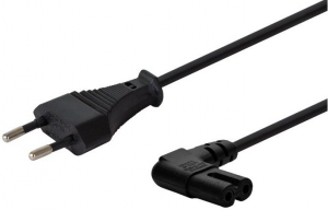 Kabel zasilający SAVIO IEC320 C7 1.2m. CL-117