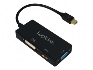 Konwerter LOGILINK CV0110 Mini DisplayPort - DVI/HDMI/VGA