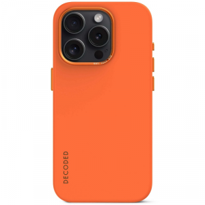 Decoded - silikonowa obudowa ochronna do iPhone 15 Pro kompatybilna z MagSafe (apricot)