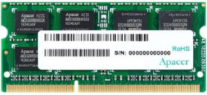 Pamięć APACER SODIMM DDR3 8GB 1600MHz 11CL 1.35V SINGLE