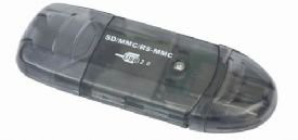 Czytnik kart pamięci GEMBIRD USB 2.0 FD2-SD-1