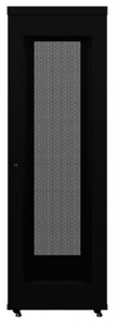 LANBERG FF02-6837L-23B-KPL Lanberg szafa stojąca rack 19 37U/600x800mm czarna (drzwi perforowane LCD)