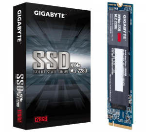 Dysk SSD GIGABYTE M.2 2280″ 128 GB PCI Express 3.0 1550MB/s 550MS/s