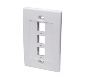 Panel przedni na 3 moduły Keystone, na puszkę natynkową 