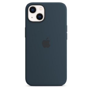Etui silikonowe z MagSafe do iPhonea 13 - błękitna toń