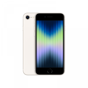 Smartphone APPLE iPhone SE (2022) 128 GB Starlight (Księżycowa Poświata) MMXK3PM/A