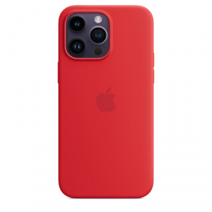 Etui silikonowe z MagSafe do iPhone 14 Pro Max - (PRODUCT)RED