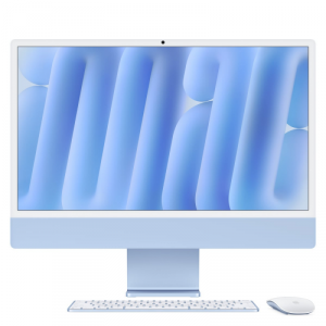 Komputer All-in-One APPLE iMac 24 (24/M4/16GB/SSD256GB/Niebieski)