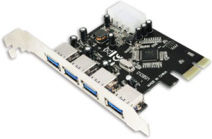 Kontroler LOGILINK USB3.0 4-Port PCI-Express Card PC0057 4x USB 3.0