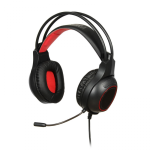 Słuchawki z mikrofonem IBOX Czarno-czerwony SHPIX3MV