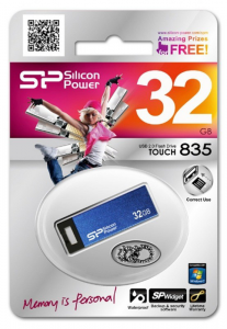 Pendrive (Pamięć USB) SILICON POWER 32 GB USB 2.0 Niebieski