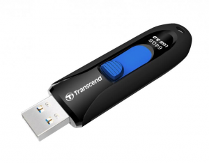 Pendrive (Pamięć USB) TRANSCEND 64 GB USB 3.0 Czarny