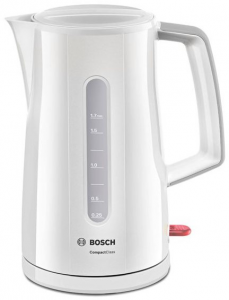 Czajnik BOSCH Pojemność  1.7L Moc  2400W Biało-szary