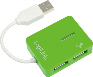 Hub USB LOGILINK USB 2.0 Hub 4-Port Smile